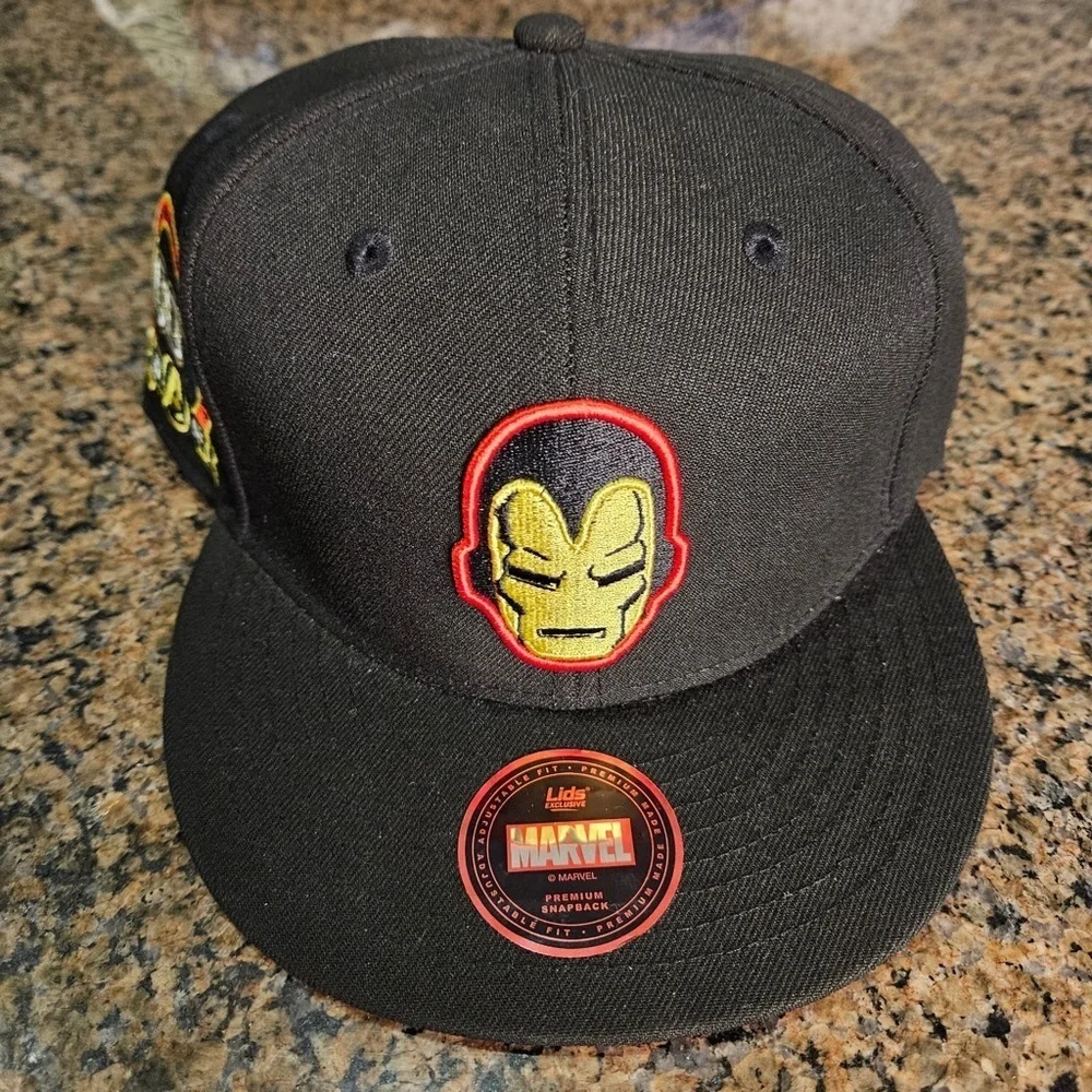 Marvel Iron Man Black Cap youth